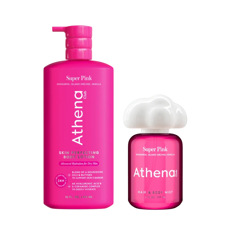 Lotion and Mist Duo - Warm Family Duo Assortment Super Pink