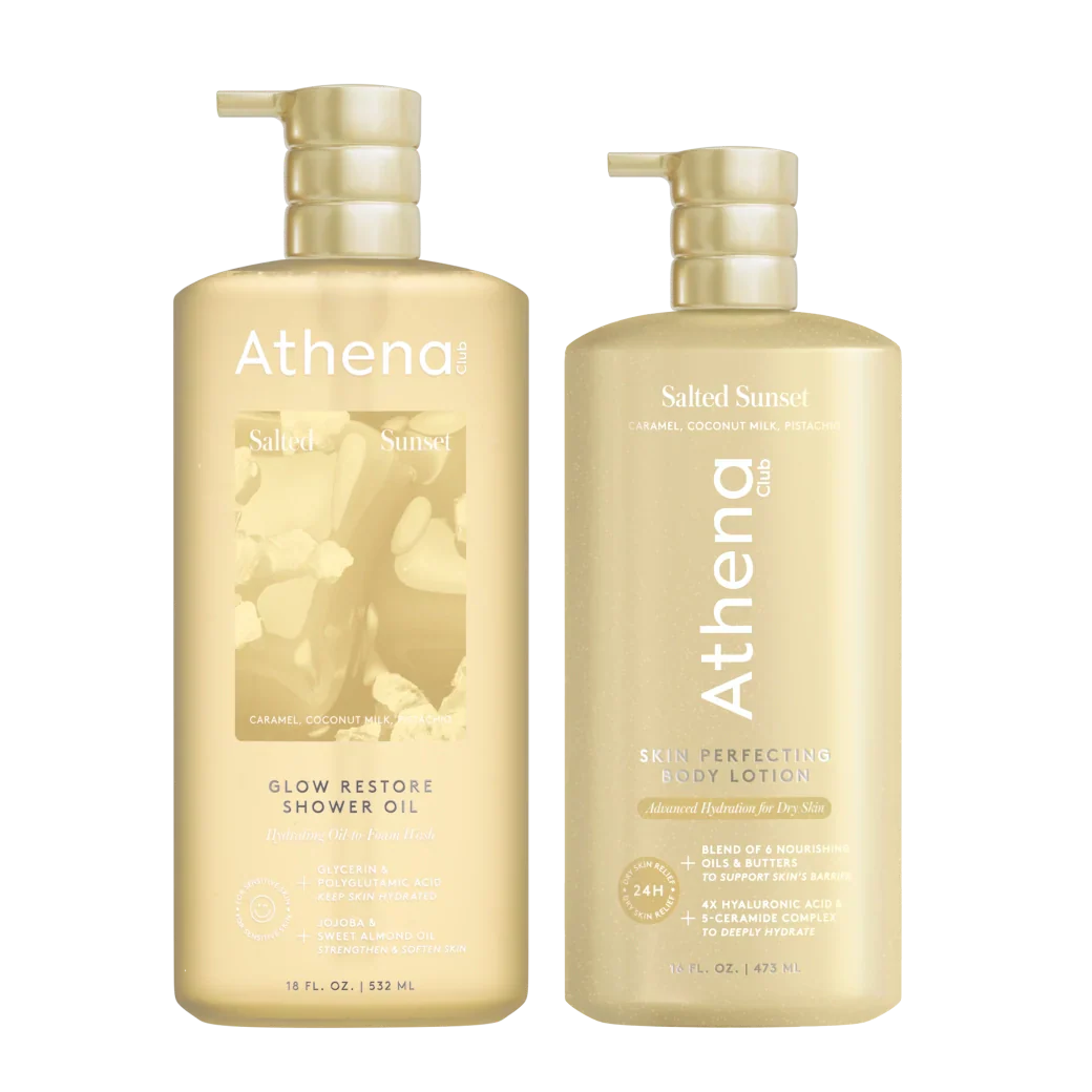 Shower Oil & Lotion Duo - Stylish Travel Sunset Assortment Salted Sunset / Salted Sunset